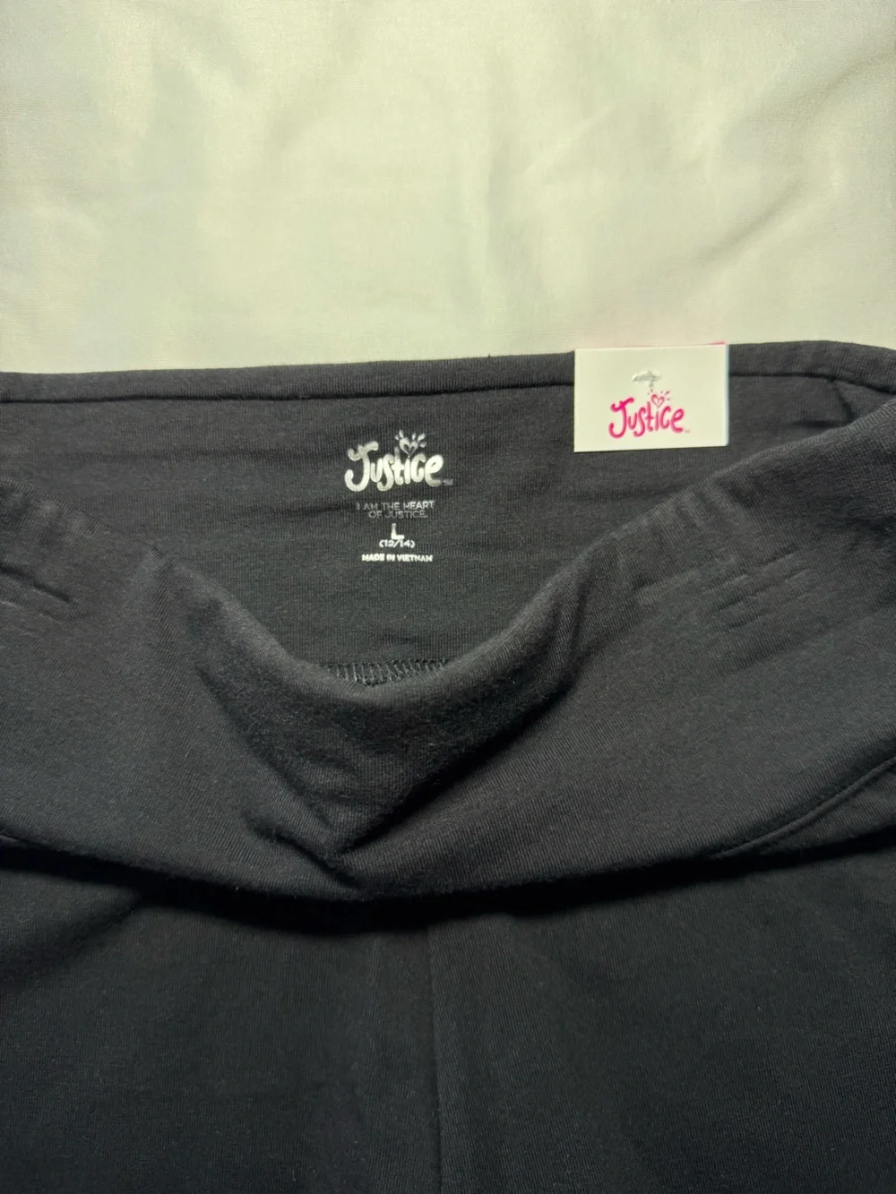 Justice Black Girls' Stretch Leggings